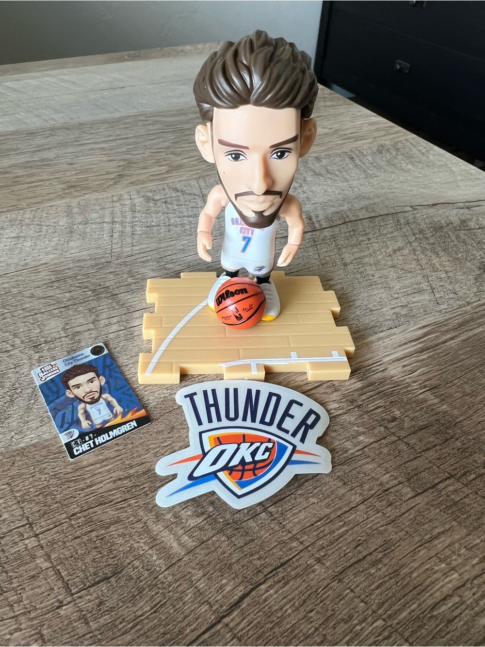 ZURU NBA Ballers Series 2 Chet Holmgren Basketball Figure Toy -White Jersey